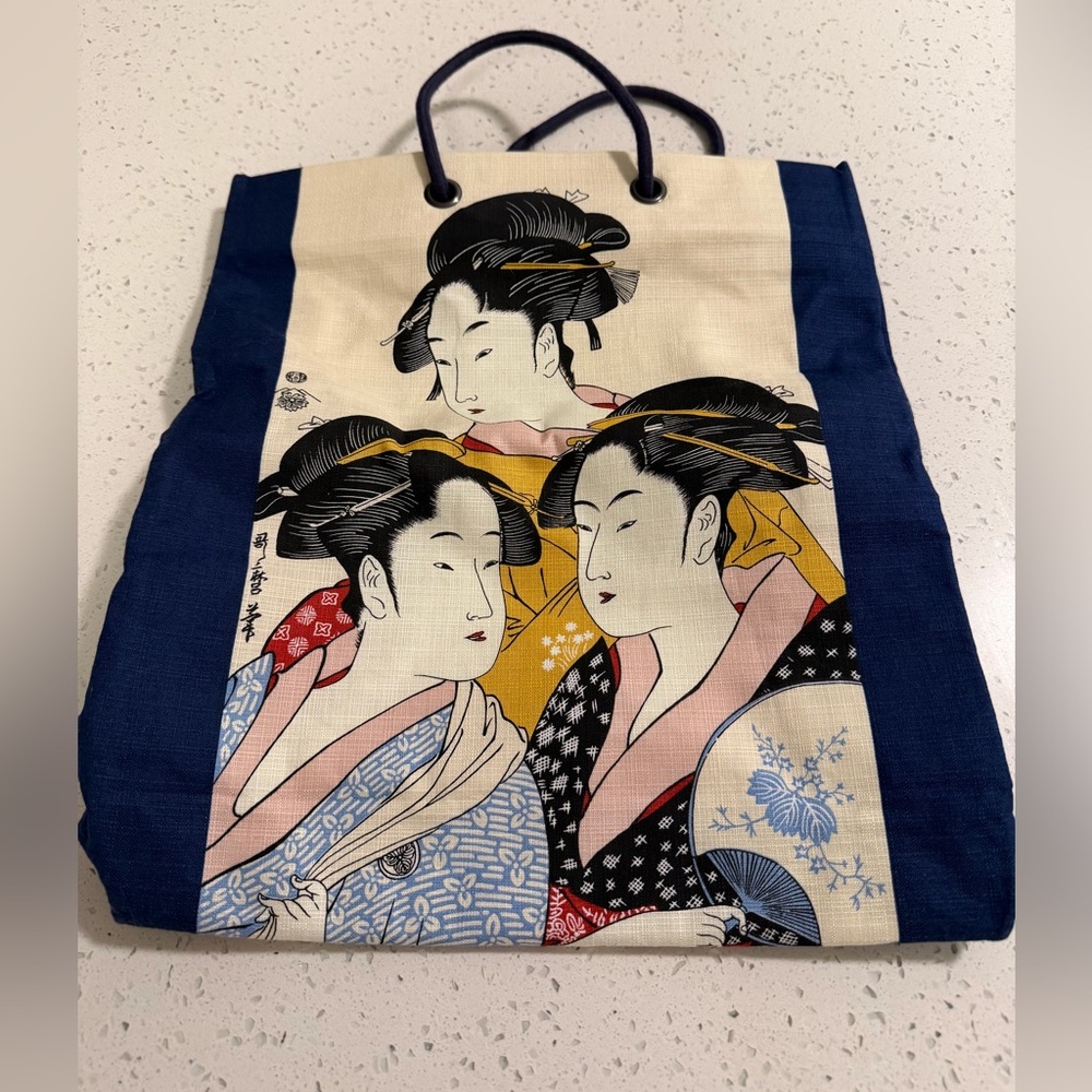 Elegant Multicolor Tote Bag